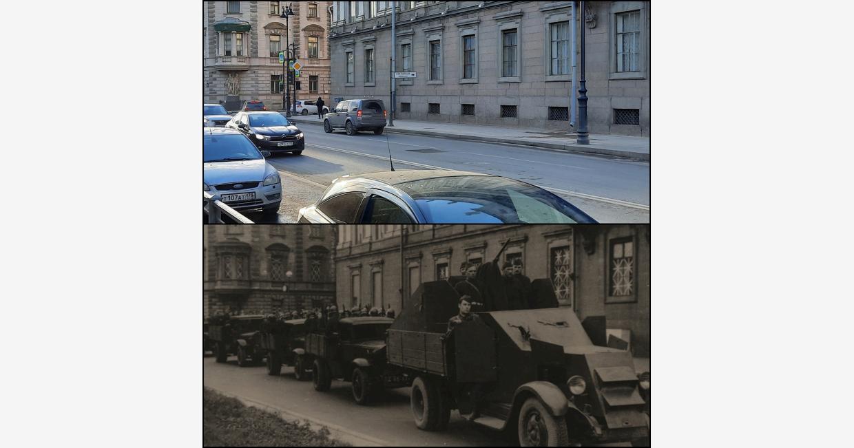 Armoured car izhora metalworks people's militia volunteers siege of Leningrad