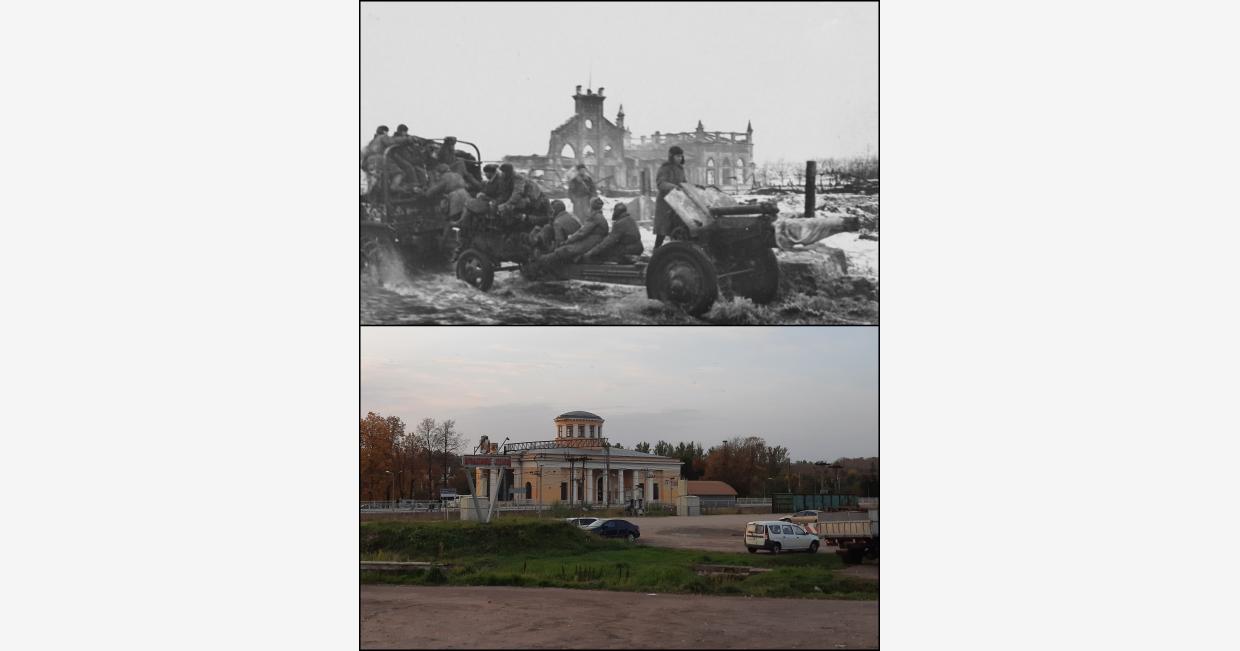 вокзал Красное Село 1944