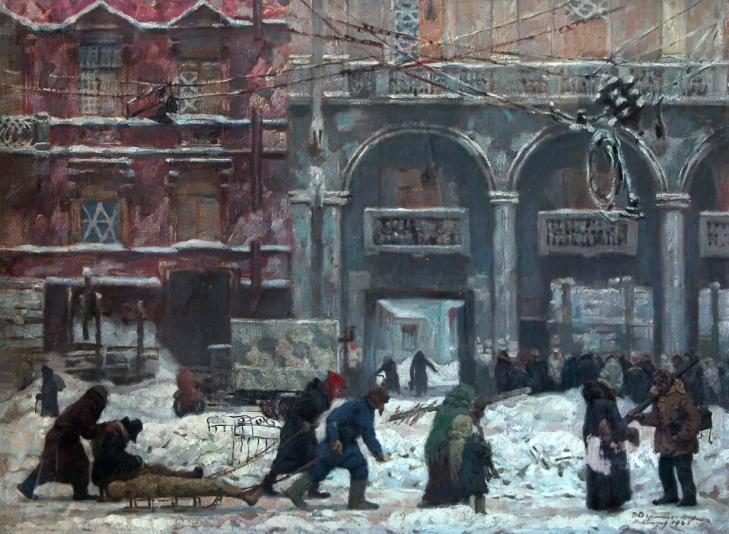 ленинград в годы блокады дормидонтов
