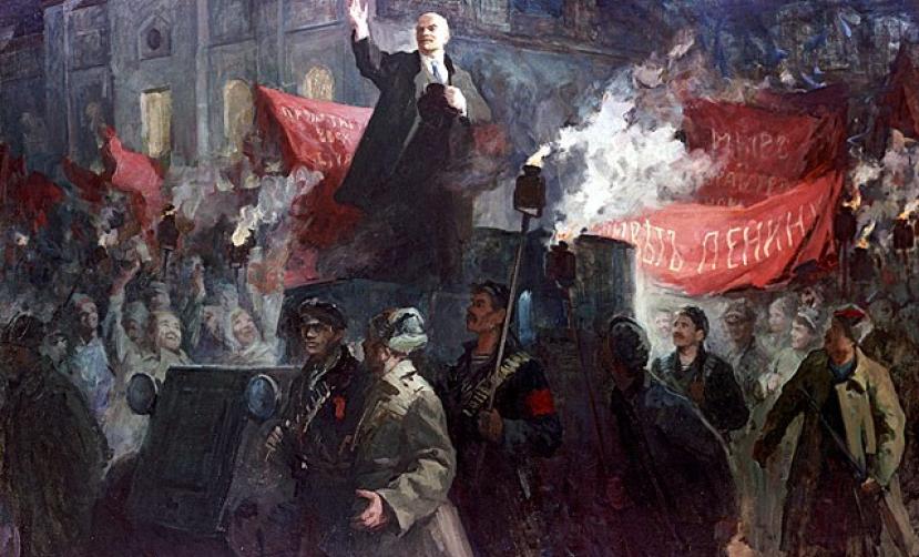 Lenin revolution tour pic