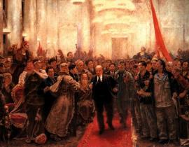 Lenin revolution tour page pic