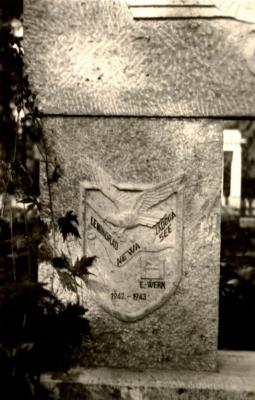 German war grave memorial Pavlovsk 170th Inf Division